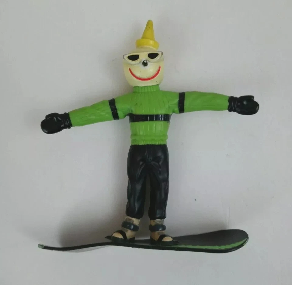 Jack in the Box 1999 Kids Meal Promo "JOCK JACK"  ON A SNOWBOARD. Sealed - Image 1 of 1