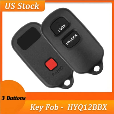 Fits 2001 2002 2003 Toyota Prius RAV4 Echo Keyless Entry Remote Key Fob HYQ12BBX - Image 1 of 4