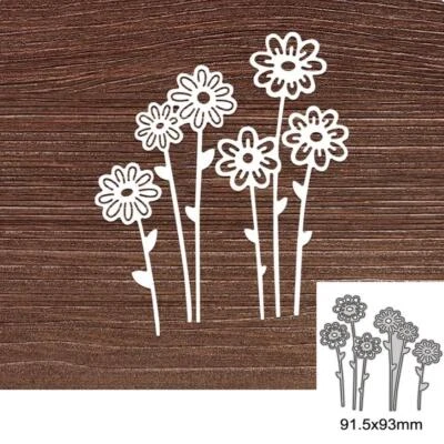 Blume Metall Cutting Dies Scrapbooking Stanzschablone Embossing Stencils Karte - Bild 1 von 3