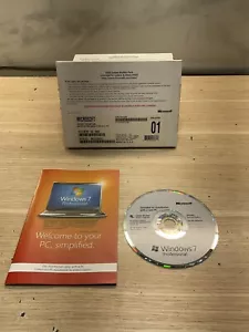 Microsoft Windows 7 Professional x64 English DVD X10-63162/JUA1894 - Picture 1 of 4