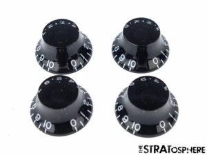 4 USA Gibson Les Paul Studio Model SPEED CONTROL KNOBS Volume Tone Parts Black - Picture 1 of 1
