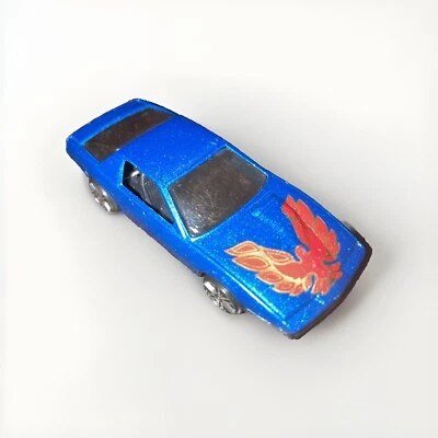 Yatming #803 1978 Pontiac Firebird 1/64 azul fundido HTF - Imagem 1 de 4