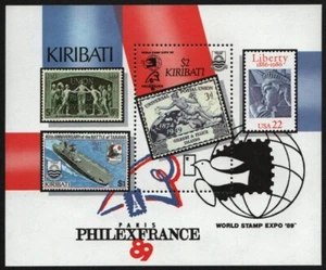 Kiribati 1989 - Mi-Nr. Bloque 16 ** - MNH - Marca en marca - Imagen 1 de 1