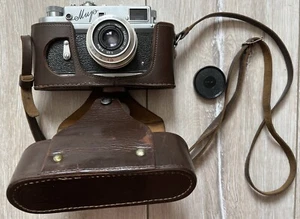 Mir Vintage 1959 Soviet Rangefinder Camera, Industar-50 Lens - Picture 1 of 17