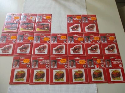 Michael Schumacher Collection Bügel  Bilder 18 Stück in OVP   sehr Selten - Bild 1 von 4