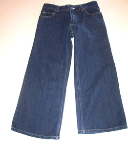 Pantalones de mezclilla de algodón azul corte bota para niño 10 husky - Imagen 1 de 2