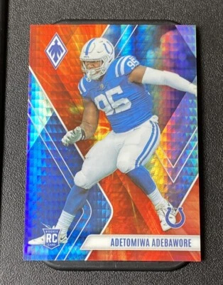 🔥2023 Panini Phoenix Fire Burst Adetomiwa Adebawore Colts #197 RC /340 🔥 - Image 1 of 2