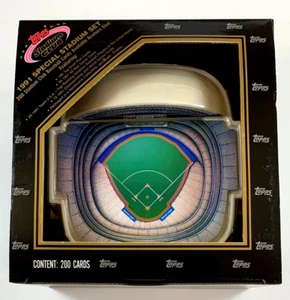 Juego de tarjetas de béisbol 1991 Topps Stadium Club cúpula especial sin abrir sellado de fábrica - Imagen 1 de 2
