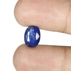 04.00 Ct Natural Pretty Srilanka Blue Sapphire Oval Cut Certified Loose Gemstone