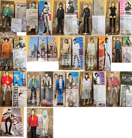 Medicom Toy Lupin the 3rd Stylish Collection Action Figure Vintage 1/6 Third Cover