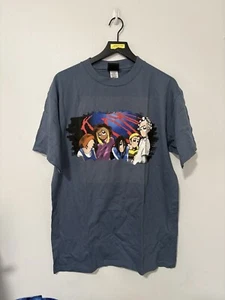 Vintage Korn Shirt Herren Large Follow The Leader Neu Blau Band Tee Rock Giant 90s - Bild 1 von 5