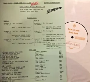 RADIO SHOW: #255 SONGS DICK COULDN'T PLAY: SYLVIA, PAUL ANKA (2), KINGSTON TRIO - Picture 1 of 1