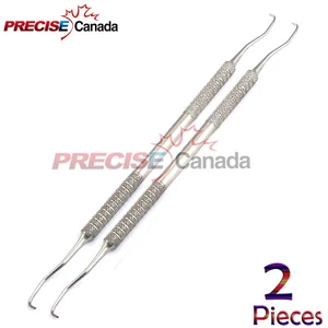 2 Stück Gracey Kürette # 5/6 Dental Scaler Doppelendiges Dental Instrument - Bild 1 von 2