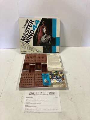 Vintage Master Mind 44 Game 1977 Invicta games 100% Complete game of logic! - Image 1 of 4