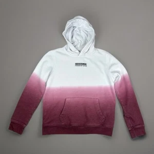 Abercrombie Kids Hoodie 13/14 Ombre Fade Logo *stains - Picture 1 of 10