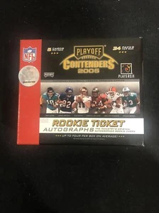 2005 Payoff Contenders Football pack box No Packs 🔥 Empty Box Rodgers Rc Year - Picture 1 of 8