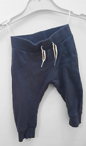 Neutral newborn baby infant clothes Joiner  pant size  (0-3) fall navy blue nice