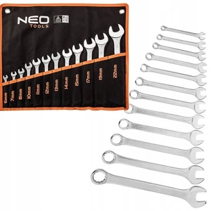 Neo Tools 12 Piece Combination Wrench Set Metric 6-22mm 12Point With Case - Picture 1 of 4