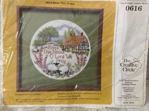 Bless This House Creative Circle cross stitch kit #0616 - Picture 1 of 3