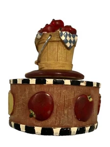 Basket Of Red Apples Kitchen Timer Country Southern Decor Vintage Cooking. Bake. - Picture 1 of 9