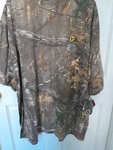 Mens Scent Blocker Camo Shirt Size 2XL New With Tags Fused Cotton - Picture 1 of 6