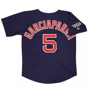Nomar Garciaparra 2004 Boston Red Sox Men's Alt Navy World Series Jersey - Picture 1 of 3