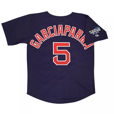 Nomar Garciaparra 2004 Boston Red Sox Men's Alt Navy World Series Jersey - Image 1 of 3