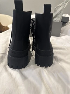 Balenciaga Botas Strike Negras Talla 36.5 Versión Nylon-Excelente Estado Foto 1 de 4