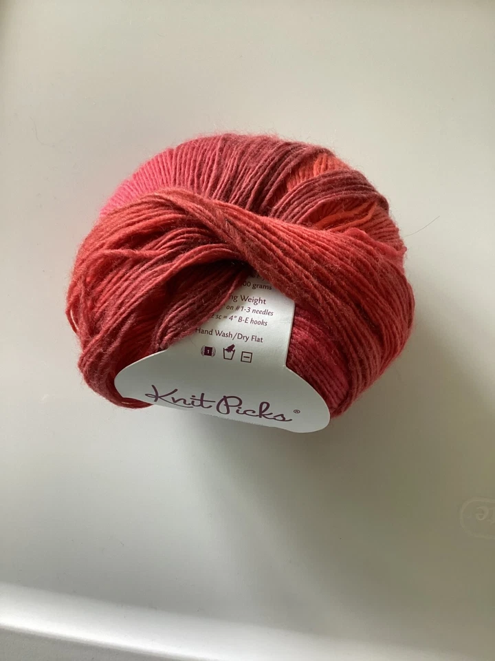 1 skein Knit Picks chroma fingering in Poppy; 396 yds - Image 1 of 1