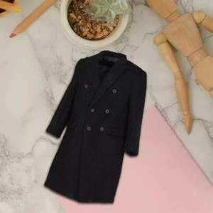 1/6 Figure new Outer Jacket Mini Long Sleeved Coat for 12'' Male Dolls Figure - Picture 1 of 16