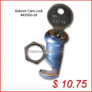 Bobrick Cam Lock Set #43500-24 for Paper Towel & Toilet Tissue Disp. (1/set) - Picture 1 of 5