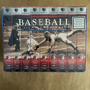 Baseball: A Film by Ken Burns - Nine Inning Boxed Set (VHS, 1997, 9-Tape Set) - Picture 1 of 1
