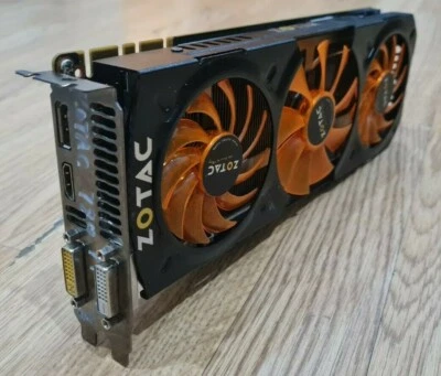 Zotac Nvidia GTX GeForce 780Ti 3gb DDR5 GPU Graphics Video Gaming Card Great! - Image 1 of 4