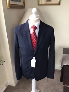 Navy Blue Lacoste Slim Fit Lightweight Jacket 40 UK 50 EU RRP £345 - Picture 1 of 10