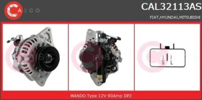 ALTERNATEUR HYUNDAI GALLOPER II 2.5 TD INTERCOOLER,2.5 TCI D,TERRACAN 2.5 TD - Photo 1/2