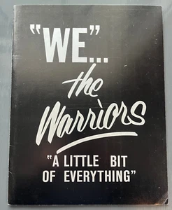 1972 EASTERN (PHILADELPHIA) WARRIORS ROLLER DERBY PUBLICATION "WE THE WARRIORS" - Picture 1 of 8