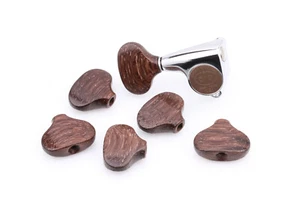 Tunerbuttons Madagascar Rosewood (6) fits Gotho & PRS® Phase III Tuners - Bild 1 von 7