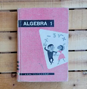 ALGEBRA ~ BUCH 1 ~ VINTAGE 1955 BUCH - Bild 1 von 24