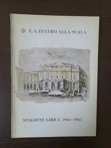 TEATRO ALLA SCALA STAGIONE LIRICA 1966 1967 TANNHAUSER  TALVELA  MORRIS  - Foto 1 di 2