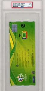 2006 GERMANY FIFA WORLD CUP TICKET PORTUGAL VS IRAN CRISTIANO RONALDO 1ST GOAL ! - Picture 1 of 2