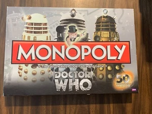 Monopoly BBC Doctor WHO Family Board Game 2012 Hasbro Gaming Missing Figures - Bild 1 von 3