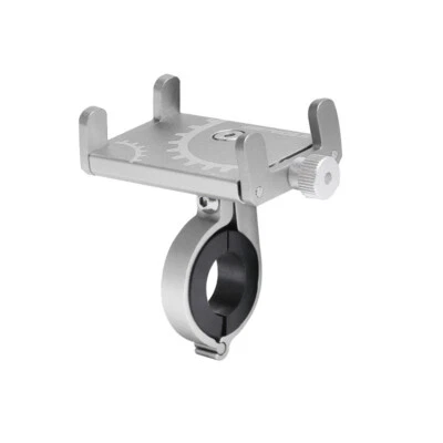 Manillar de montaje de soporte de bicicleta 360° de aluminio para teléfono celular GPS Foto 1 de 4