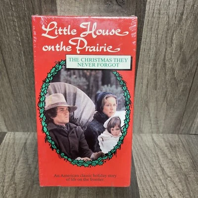 Little House On The Prairie VHS Sealed Christmas They Never Forgot 1974, 1989 Foto 1 de 4