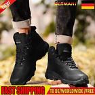 Mens Casual Sneakers High Top Winter Snow Boots Hiking Shoes for Hiking Climbing