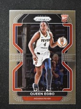 2022 Prizm WNBA Basketball Base #190 Queen Egbo - Indiana Fever!