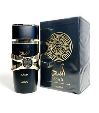 Asad Parfum By Lattafa 3.4 / 3.3 Eau De Parfum Spray For Unisex New In Box SEAL