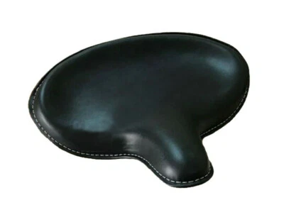 New Harley WLA WLC VL UL EL WL Knucklehead Solo Seat Flathead in Black Foto 1 de 2