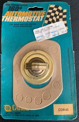 Termostato automotriz Carol CG9160 160 grados baja temperatura IBM no. 039280 Foto 1 de 4