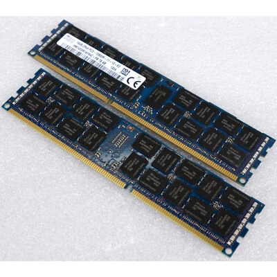 HYNIX 16GB DDR3 SD-RAM REGISTRED ECC HMT42GR7MFR4C-PB 240 PIN 1600MHz M24-22 - Bild 1 von 2