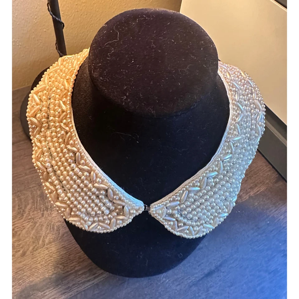 COLLAR PERLAS VINTAGE AÑOS 40 O 50 HECHO EN JAPÓN Foto 1 de 3